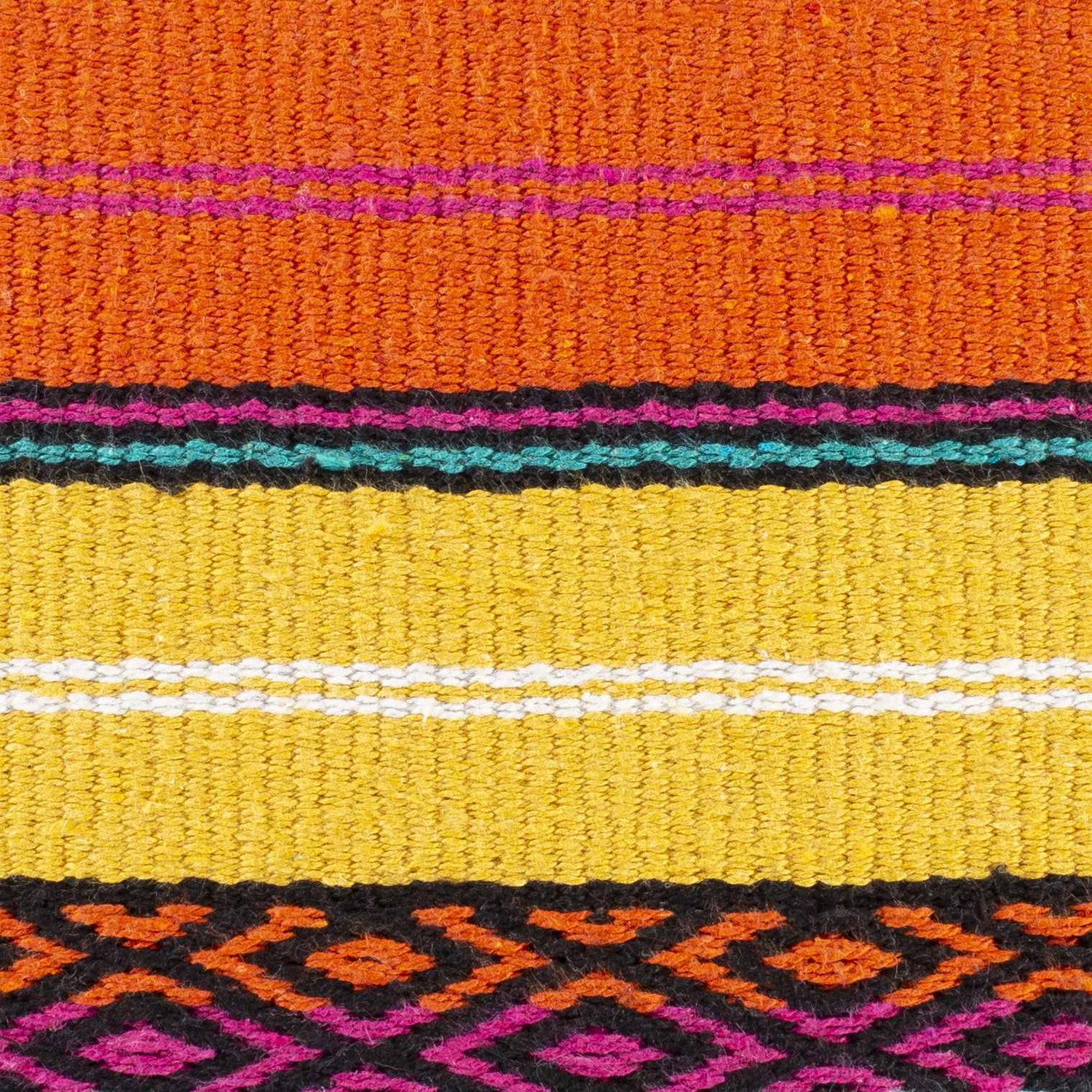 Amna Vibrant Striped Accent Pillow - Clearance