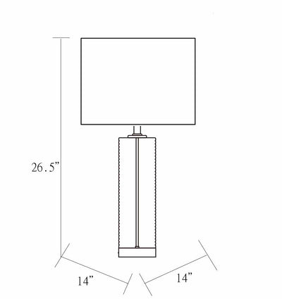 Anahuac Table Lamp - Clearance