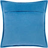 Aneth Blue Square Throw Pillow
