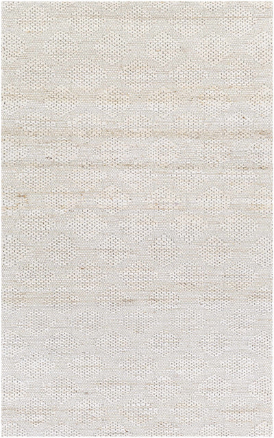 Angaston Beige Hand-Woven Jute Rug