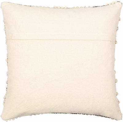 Anmore Beige Geometric Textured Throw Pillow