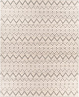 Whittington Gray&Cream Wool Rug - Clearance