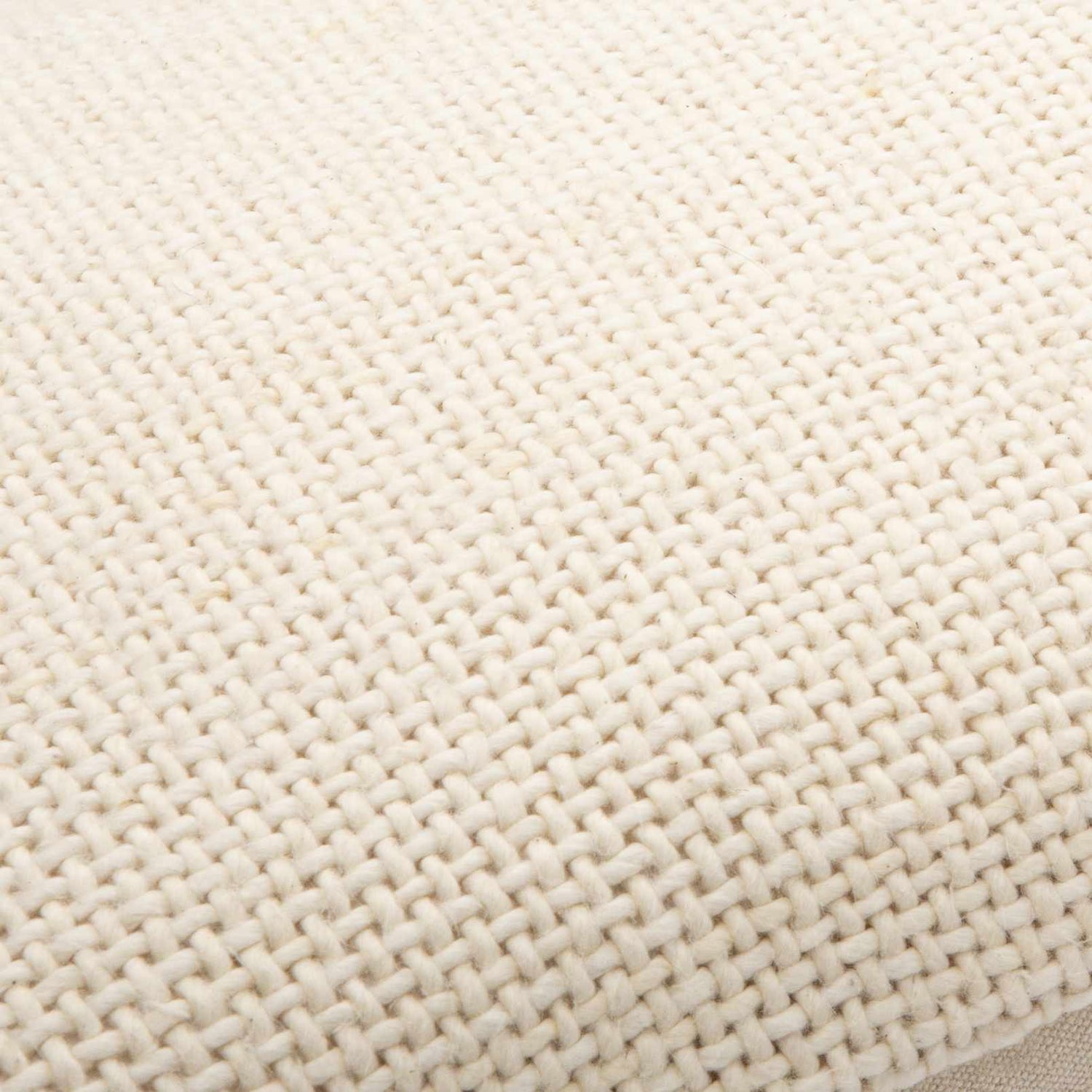 Anxo Cream Square Throw Pillow
