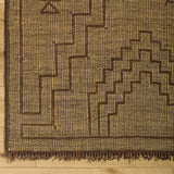 Aoko Jute & Leather Rug - Clearance