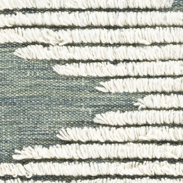Igcocolo Sage Green High-Low Wool Carpet