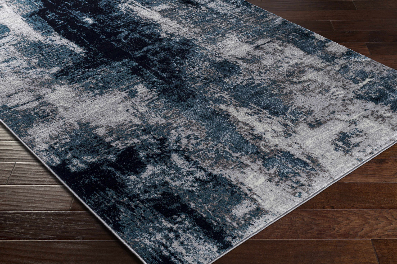 Apas Abstract Blue Area Rug