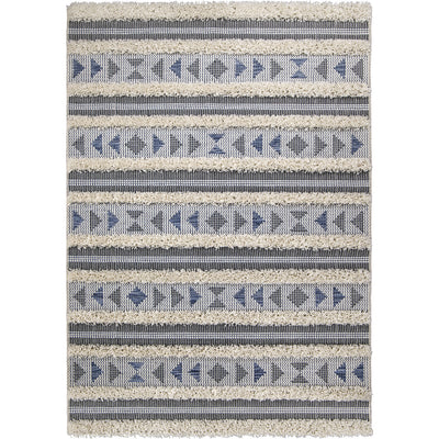 Navajo Dancing Feet Blue Clearance Rug