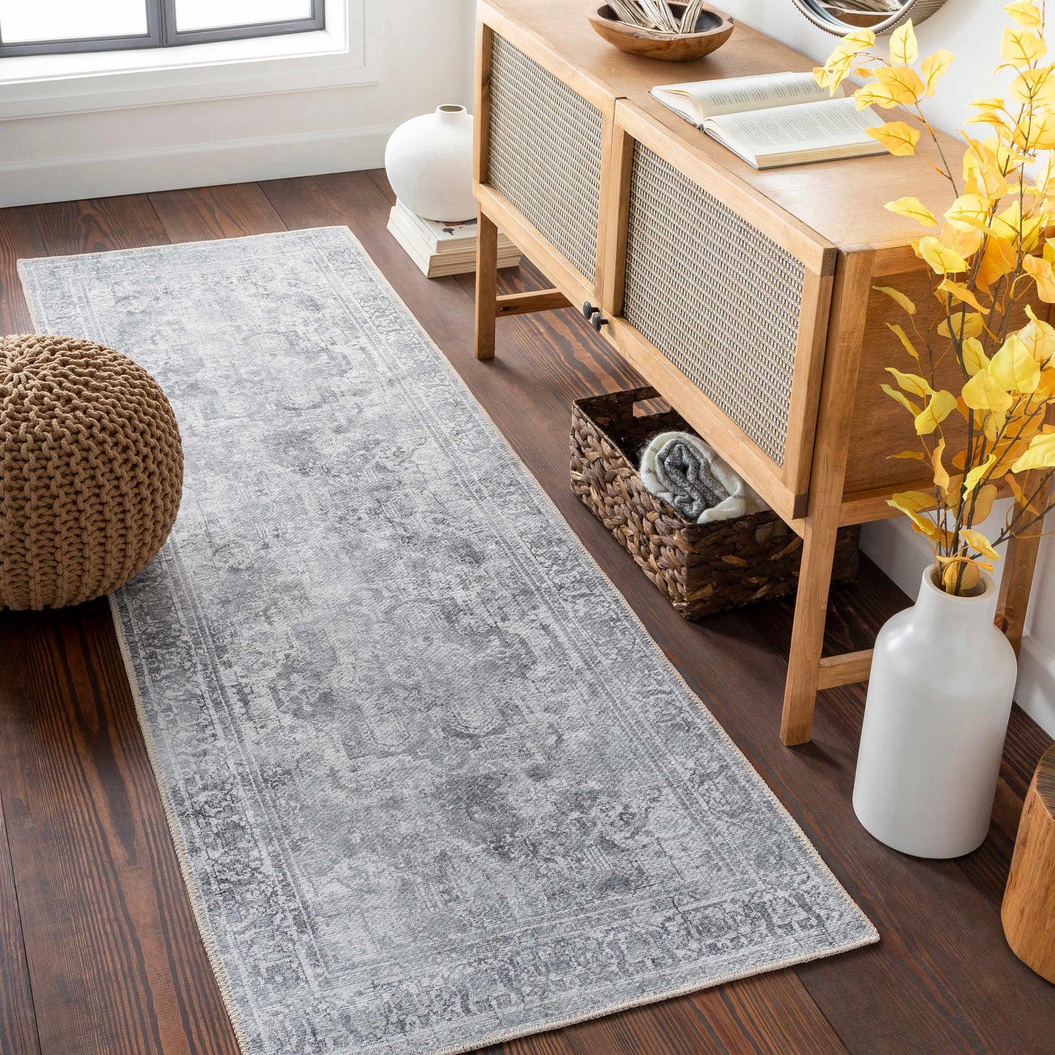 Aquino Washable Area Rug - Clearance