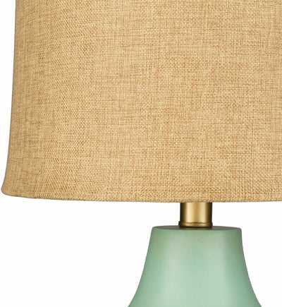 Aringay Aqua Textured Table Lamp