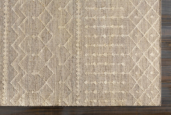 Armidale Hand Woven Beige Jute Rug - Clearance