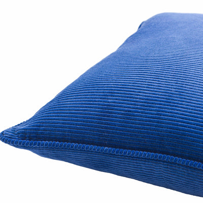 Arsin Navy Blue Corduroy Accent Pillow - Clearance