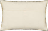 Atascocita Cream Wool&Cotton Throw Pillow
