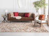 Bournemouth Rust Square Throw Pillow - Clearance