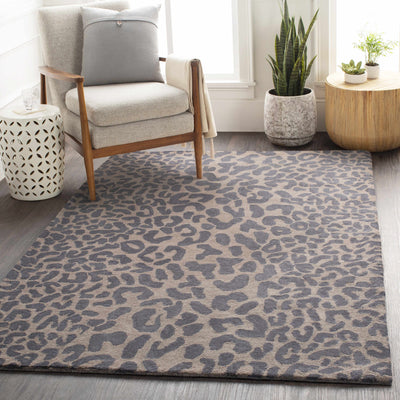 Amarillo Leopard Print Area Carpet