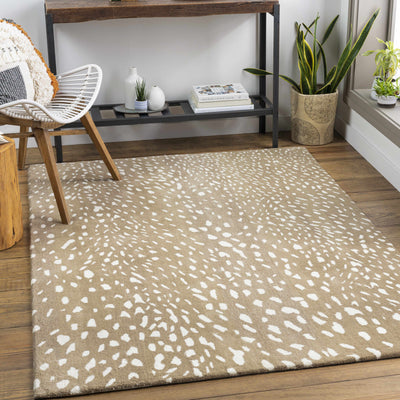 Faulco Giraffe Print Wool Carpet - Clearance
