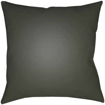 Halloween Eek Print Gray Outdoor Pillow