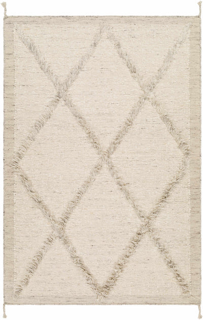 Awen Cream Wool Area Rug