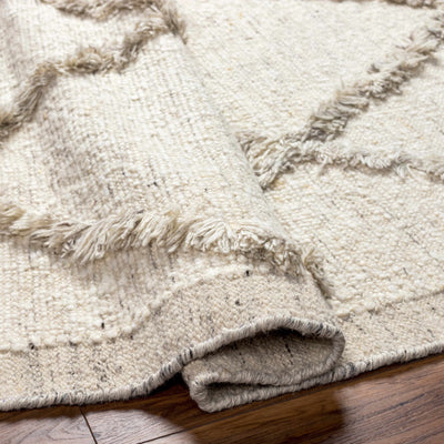 Awen Cream Wool Area Rug