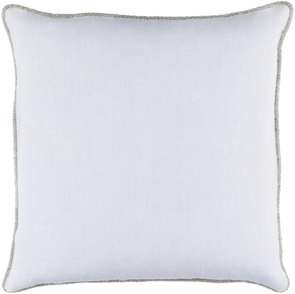 Aylesford Pale Blue Linen Throw Pillow - Clearance