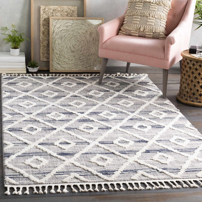 Upham High-Low Trellis Area Rug - Clearance
