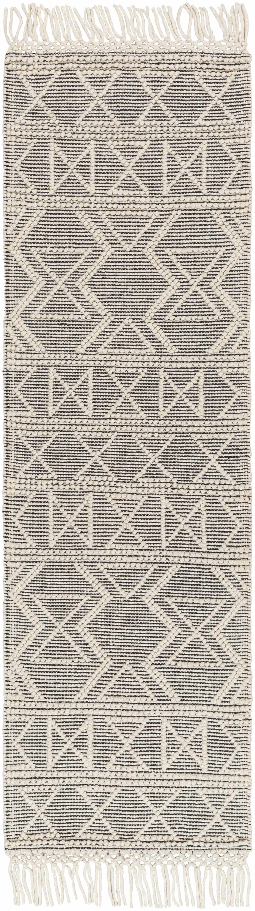Aziel Wool Rug with Tassels - Clearance