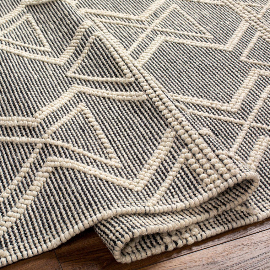 Aziel Wool Rug with Tassels - Clearance