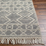 Aziel Wool Rug with Tassels - Clearance