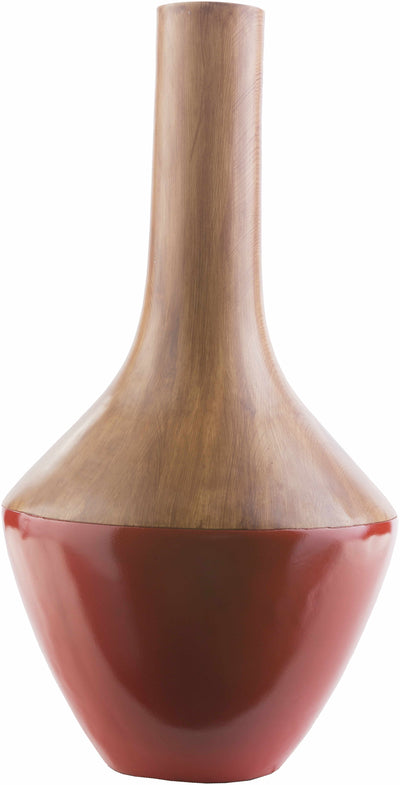 Babinda Dark Red Resin Decorative Accent