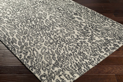 Baggs Leopard Print Wool Rug