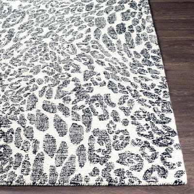 Baggs Leopard Print Wool Rug