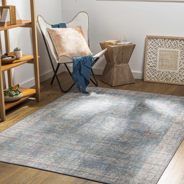 Bagontapay Washable Printed Jute Rug