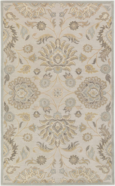 Conesus 1192 Hand Tufted Ivory&Taupe Wool Rug