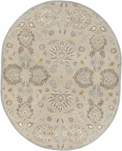 Conesus 1192 Hand Tufted Ivory&Taupe Wool Rug