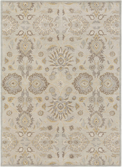 Conesus 1192 Hand Tufted Ivory&Taupe Wool Rug