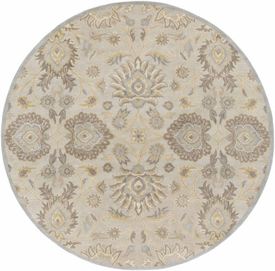 Conesus 1192 Hand Tufted Ivory&Taupe Wool Rug