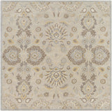 Conesus 1192 Hand Tufted Ivory&Taupe Wool Rug