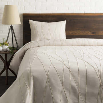 Bangui Ivory Embroidered Bedding