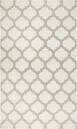 Banks Ivory/Gray Trellis Wool Rug - Clearance