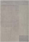 Close-up of the Bantiqui Area Rug. Viscose rug in shades of gray with a contemporary geometric pattern and varied textures. Design-Rectangle-5377