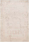 Close-up of Terlingua Blush Greek Mosaic Carpet, featuring a vintage-inspired mosaic pattern in blush, tan, and brown tones. Design-Rectangle-5373