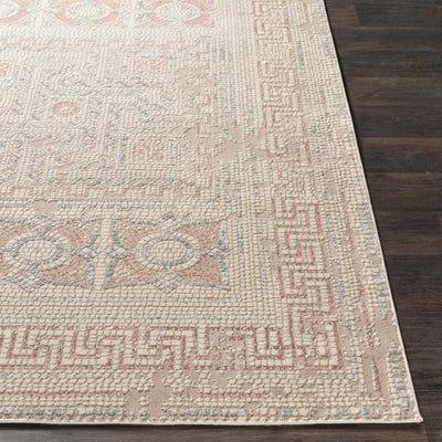 Terlingua Blush Greek Mosaic Carpet - Clearance