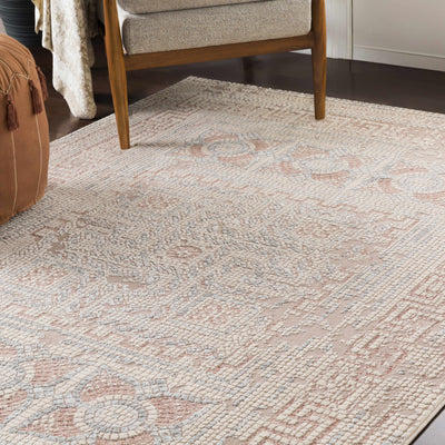 Terlingua Blush Greek Mosaic Carpet - Clearance