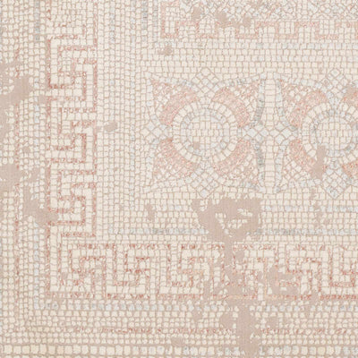 Terlingua Blush Greek Mosaic Carpet - Clearance