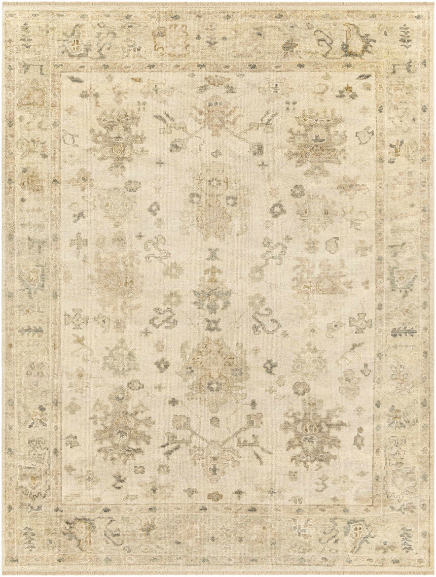 Barview Hand Knotted Wool Area Rug