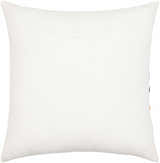 Basista White Terrazzo Pattern Accent Pillow - Clearance