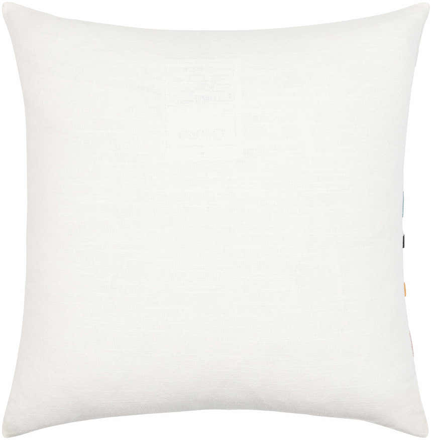 Basista White Terrazzo Pattern Accent Pillow - Clearance