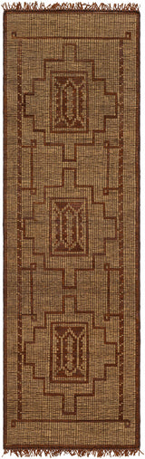 Batya Jute & Leather Rug