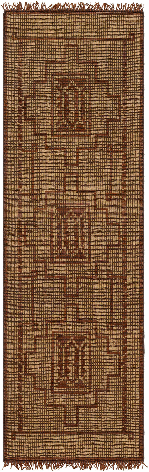 Batya Jute & Leather Rug