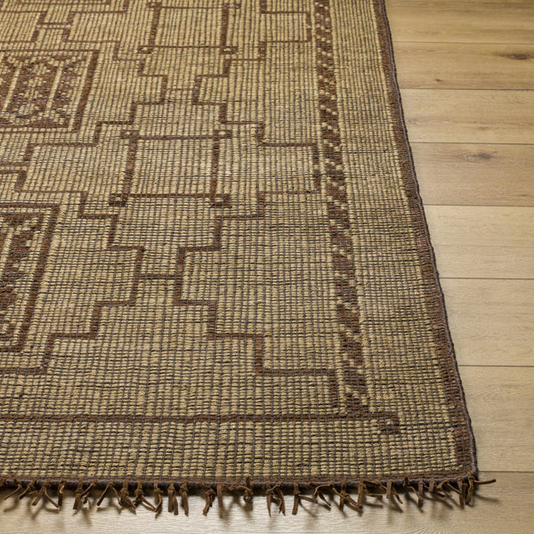 Batya Jute & Leather Rug