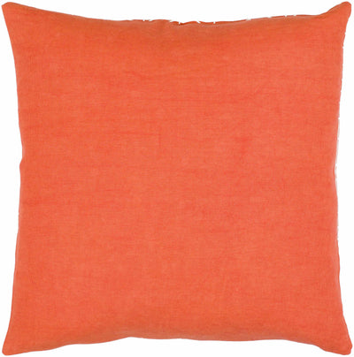 Bayat Orange Chevron Pattern Accent Pillow - Clearance